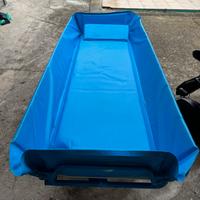 Barella doccia idraulica per disabili