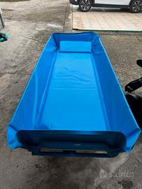 Barella doccia idraulica per disabili