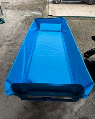 Barella doccia idraulica per disabili