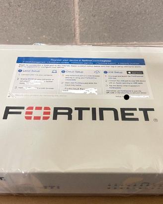 Fortinet FortiGate 60F, nuovo e mai usato