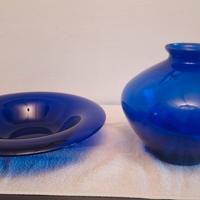 Centro Tavola blu