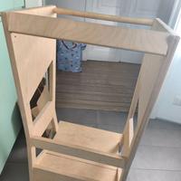 Torre montessoriana Bianconiglio Kids