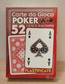 Mazzo da Poker 52 carte e due Matte
