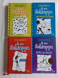 4 libri Diario di una Schiappa