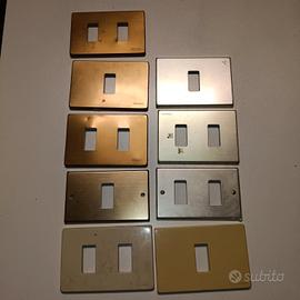 Placche Magic anodizzate /bronzate con/senza viti