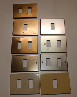 Placche Magic anodizzate /bronzate con/senza viti