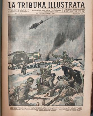 la tribuna illustrata 24 gennaio 1943
