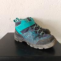 Scarponcini trekking bimbo Quechua 32