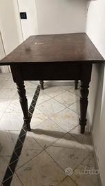 Tavolo antico rettangolare rustico