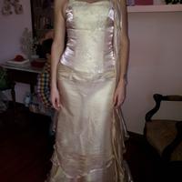 Vestito Sposa Atelier Sartoriale in Seta Champagne