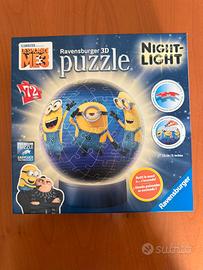 Puzzle 3D Ravensburger Minions Lampada Night Light