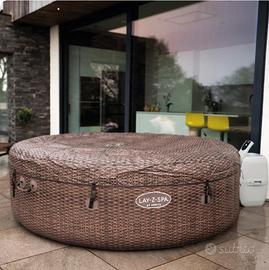 LAY-Z-SPA ST. MORITZ 216X71CM EFFETTO RATTAN