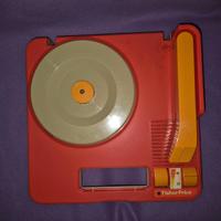 GIRADISCHI GIOCATTOLO FISHER - PRICE VINTAGE
