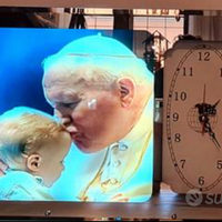 OROLOGIO E LUCE VOTIVA, PAPA GIOVANNI PAOLO II