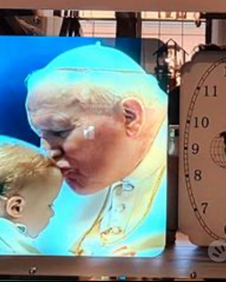 OROLOGIO E LUCE VOTIVA, PAPA GIOVANNI PAOLO II