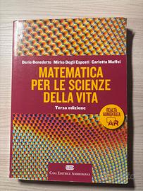 libro: matematica per le scienze della vita