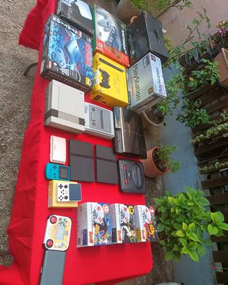 lotto action figure console e 160 giochi 