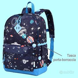 ZAINO SCUOLA BAMBINO PRIMARIA SPAZIO PIANETI