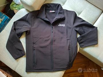 Felpa Jeep Nera Taglia L Nuova