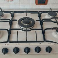 piano cottura + lavabo poco trattabile 