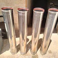 Tubi per canna fumaria in acciaio inox