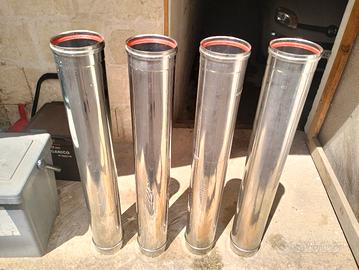 Tubi per canna fumaria in acciaio inox