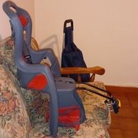 Seggiolino bicicletta bambino posteriore 