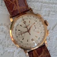 longines chrono 30ch cassa in oro 18k,38mm con Box