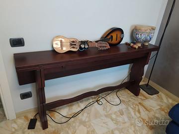 Tavolo console di falegnameria