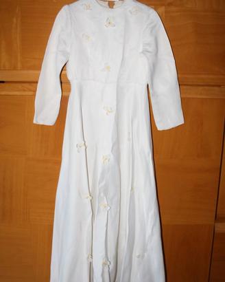 Abito vintage da prima comunione sartoriale