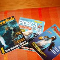 Riviste di subacquea e pesca in apnea