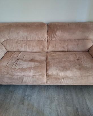 Divano 2 posti beige tortora 