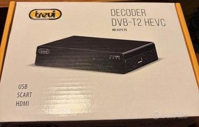 Decoder digitale terrestre TREVI DVB-T2 HEVC