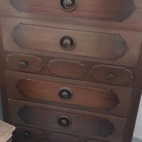 Arredo camera da letto vintage  in legno