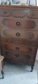 Arredo camera da letto vintage  in legno