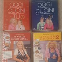 N. 4 LIBRI CUCINA ANTONELLA CLERICI ANNI 2000