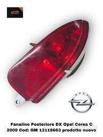 FARO FANALE RETRONEBBIA DX OPEL Corsa C 5P 2° Ser