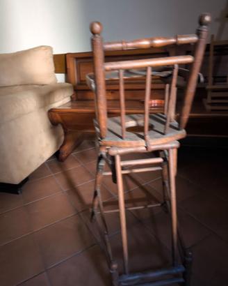 Seggiolone x bimbo d epoca