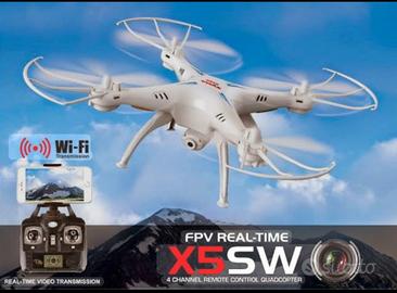 DRONE SYMA X5SW CON TELECOMANDO E FOTOCAMERA