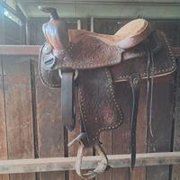 sella western taglia 15,5