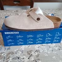 Birkenstock Boston taglia 39 beige