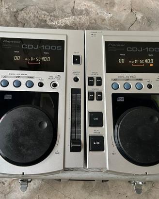 Coppia Pioneer CDJ 100 S DJ lettore lettori