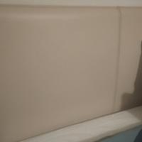 Letto Matrimoniale in Ecopelle con doghe