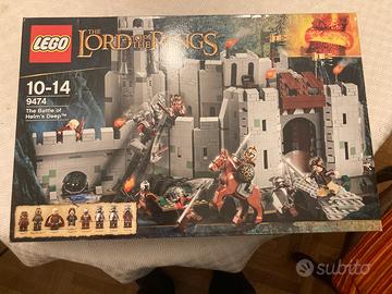 Lego signore degli anelli 9474 fosso di helm