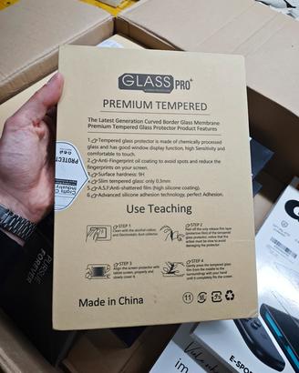 vetro temperato per il tablet