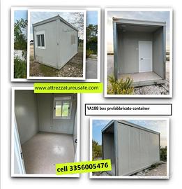 Box prefabbricato container senza bagno da 5 mt