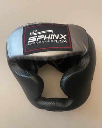 Casco boxe SPHINX USA con parazigomi