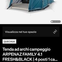 tenda campeggio 