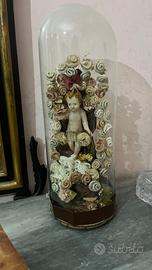 Bambino Gesù statuetta cera