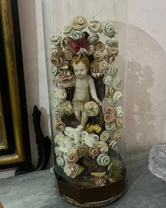 Bambino Gesù statuetta cera